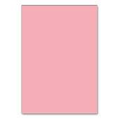 Tropical Beach Wedding Flamingo Blau und Pink Tischnummer (Rückseite)