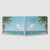 Tropical Beach Wedding Gästebuch (Voll)