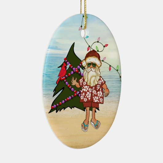 Tropical Beach Weihnachtsschmuck (Rechts)