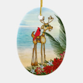 Tropical Beach Weihnachtsschmuck (Vorne)