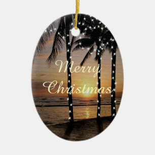 Tropical Beach Weihnachtsschmuck