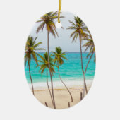 Tropical Beach Weihnachtsschmuck (Vorne)