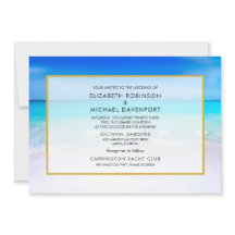 Tropical Beach with a Turquoise Sea Wedding