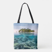 Tropical Beaches | Ari Atoll Maldives Tasche (Rückseite)