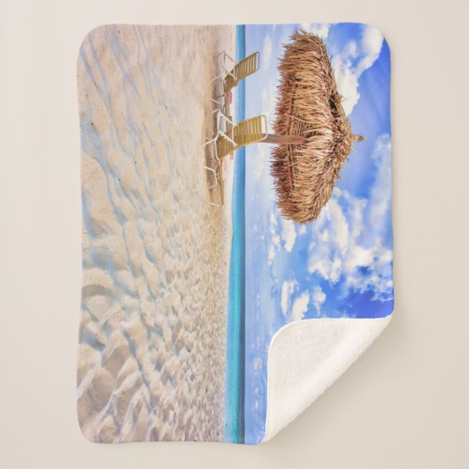 Tropical Beaches Aruba Sandy Beach Sherpadecke (Vorderseite)