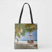 Tropical Beaches | Beach Dominican Republic Tasche (Vorderseite)