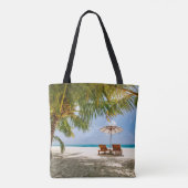 Tropical Beaches | Beach Dominican Republic Tasche (Rückseite)