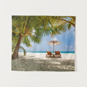 Tropical Beaches | Beach Dominican Republic Wandteppich (Vorderseite (Horizontal))