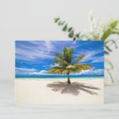 Tropical Beaches | Bora Bora, French Polynesia Dankeskarte (Stehend Vorderseite)