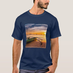 Tropical Beaches   Boracay's White Beach T-Shirt