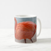 Tropical Beaches Caribbean Flamingo, Aruba Kaffeetasse (VorderseiteRechts)