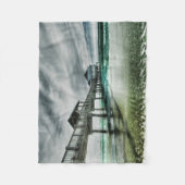 Tropical Beaches | Clearwater Florida Fleecedecke (Vorderseite)