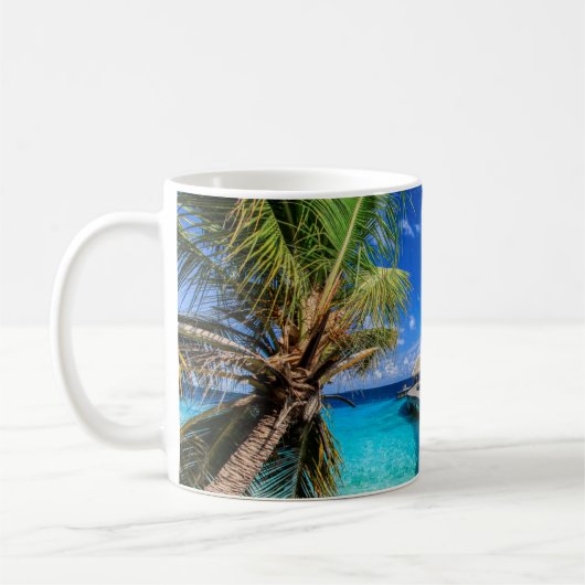 Tropical Beaches Dusit Thani Maldives Kaffeetasse (Links)