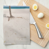 Tropical Beaches | Eagle Beach, Aruba Geschirrtuch (Viertel Falte)