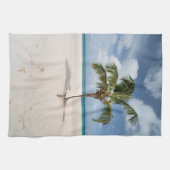 Tropical Beaches | Eagle Beach, Aruba Geschirrtuch (Horizontal)