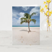 Tropical Beaches | Eagle Beach, Aruba Karte (Gelbe Blume)