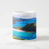 Tropical Beaches | El Nido Phillipines Jumbo-Tasse (Vorderseite)