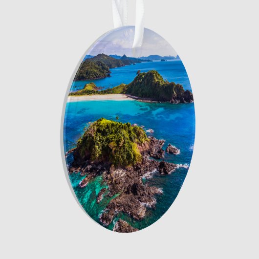 Tropical Beaches | El Nido Phillipines Ornament (Vorderseite)