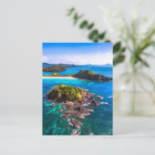 Tropical Beaches | El Nido Phillipines Postkarte (Stehend Vorderseite)