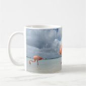 Tropical Beaches Flamingos Beach, Aruba Kaffeetasse (Links)