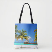 Tropical Beaches Island & Lagoon Tasche (Vorderseite)