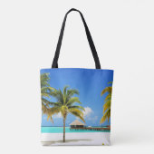 Tropical Beaches Island & Lagoon Tasche (Rückseite)