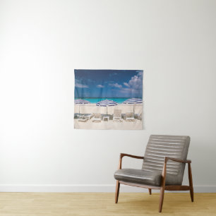 Tropical Beaches Tropical Beach Anguilla Wandteppich