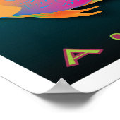 Tropical Beauties Aquarium Poster (Ecke)