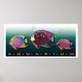 Tropical Beauties Aquarium Poster (Vorne)