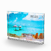 Tropical Belize Beach Vacation Fotoblock (Rechts)
