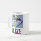 Tropical Belize Caye Caulker Island Foto Kaffeetasse (Vorderseite Links)