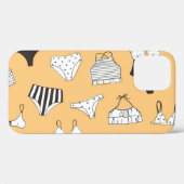Tropical Bikini: Von Hand Gezeichnet Sommermuster Case-Mate iPhone Hülle (Rückseite (Horizontal))