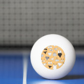 Tropical Bikini: Von Hand Gezeichnet Sommermuster Tischtennisball (Netto)