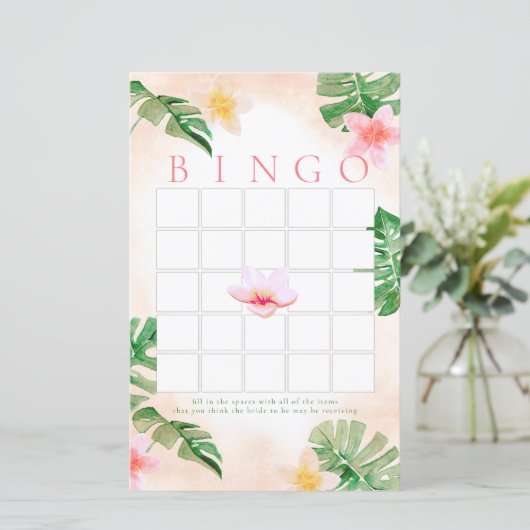 Tropical Bingo Showspiel (Stehend Vorderseite)