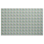 Tropical Bird of Paradise Floral Pattern Stoff (Yard (91,4 cm))