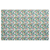 Tropical Bird of Paradise Floral Pattern Stoff (Fat Quarter (45,7 x 55,9 cm))