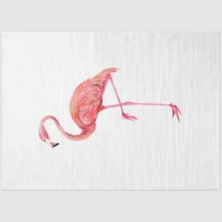 Tropical Bird Serie : Flamingo Tissue-Papier Seidenpapier