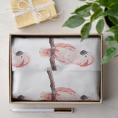 Tropical Bird Series: Cockatoo Design 2 Seidenpapier (Geschenk)