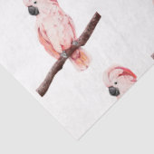 Tropical Bird Series: Cockatoo Design 2 Seidenpapier (Ausschnitt)