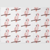 Tropical Bird Series: Cockatoo Design 2 Seidenpapier (Vorderseite)