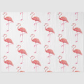 Tropical Bird Series: Flamingo Design 2 Seidenpapier (Vorderseite)