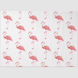 Tropical Bird Series: Flamingo Design 2 Seidenpapier