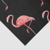 Tropical Bird Series: Flamingo Design 3 Seidenpapier (Ausschnitt)
