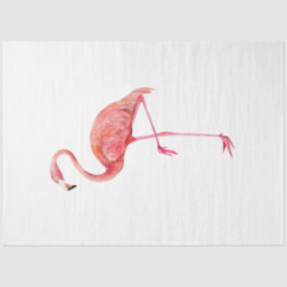 Tropical Bird Series : Flamingo Tissue Paper Seidenpapier