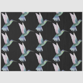 Tropical Bird Series: Hummingbird Design 3 Seidenpapier