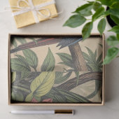 Tropical Birds Bold Illustration Seidenpapier (Geschenk)