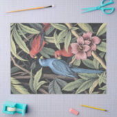 Tropical Birds Bold Illustration Seidenpapier (Basteln)