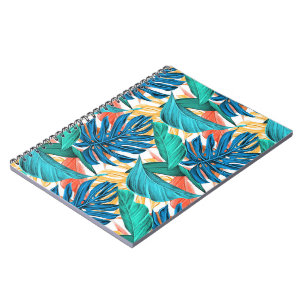 Tropical Blätter Notebook Notizblock