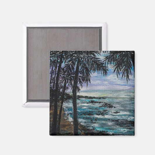 Tropical Bliss Magnet (Vorderseite/Rückseite)