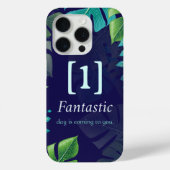 Tropical Bliss Motivierend Phone Case (Rückseite)